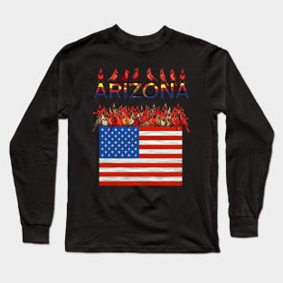 Red Cardinal Arizona Long Sleeve T-Shirt